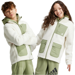 adidas Sportswear Sherpa Fleecejacke Kinder