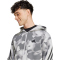 adidas Sportswear Future Icons 3-Streifen Allover Print Kapuzen-Sweatjacke Herren