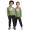 adidas Essentials Logo Fleece Jogginganzug Kinder A98F - tengrn/white 110