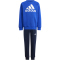 adidas Essentials Logo Fleece Jogginganzug Kinder AETC - selubl/white 110