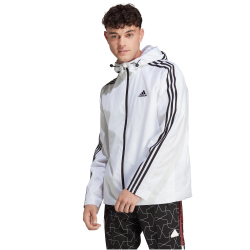 adidas Sportswear Essentials 3-Streifen Woven Windbreaker Herren 001A - white S