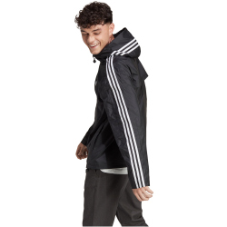 adidas Sportswear Essentials 3-Streifen Woven Windbreaker Herren 095A - black S