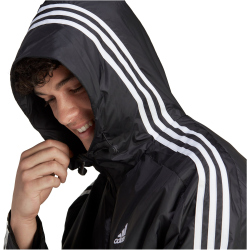 adidas Sportswear Essentials 3-Streifen Woven Windbreaker Herren 095A - black S