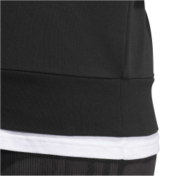 adidas Sportswear Essentials Small Logo Feel Cozy Sweatshirt Damen 095A - black/white 1X (46-48)