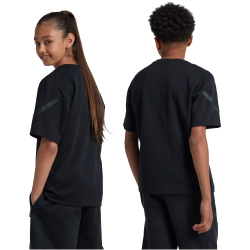adidas Z.N.E. T-Shirt Kinder JF2499 - black/black 152