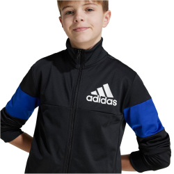 adidas Sportswear Back To School Trainingsanzug Kinder 095A - black/selubl 104