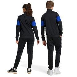 adidas Sportswear Back To School Trainingsanzug Kinder 095A - black/selubl 104