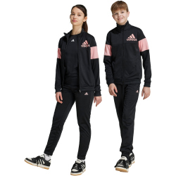 adidas Sportswear Back To School Trainingsanzug Kinder 095A - black/sepisp 104