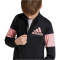 adidas Sportswear Back To School Trainingsanzug Kinder 095A - black/sepisp 104