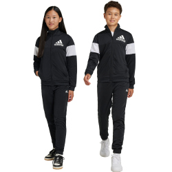 adidas Sportswear Back To School Trainingsanzug Kinder 095A - black/white 104