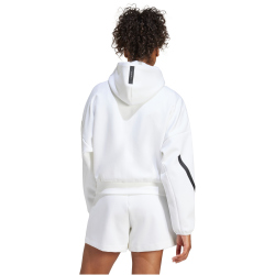 adidas Z.N.E. Kapuzen-Sweatjacke Damen JE7849 - white XS