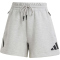 adidas Z.N.E. Sweatshorts Damen JJ4677 - medium grey heather XS