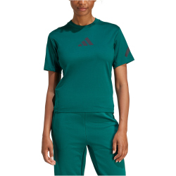 adidas Sportswear Z.N.E. T-Shirt Damen 024A - cgreen XS