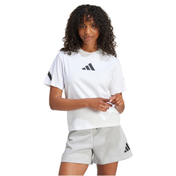 adidas Z.N.E. T-Shirt Damen JE7857 - white XXS