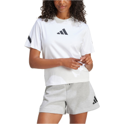 adidas Z.N.E. T-Shirt Damen JE7857 - white XS