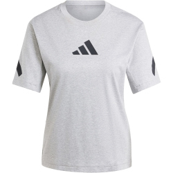 adidas Z.N.E. T-Shirt Damen JD9590 - medium grey heather XS