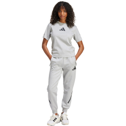 adidas Z.N.E. T-Shirt Damen JD9590 - medium grey heather XS
