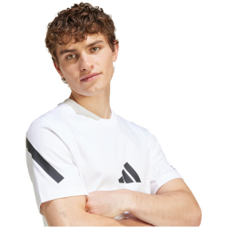 adidas Z.N.E. T-Shirt Herren JE3078 - white XS