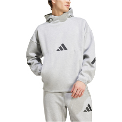 adidas Z.N.E. Hoodie Herren JE3070 - medium grey heather S