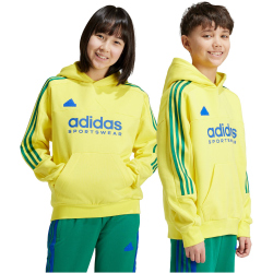 adidas Sportswear Tiro Nations Pack Hoodie Kinder 002A - byello/bgreen/boblue 128