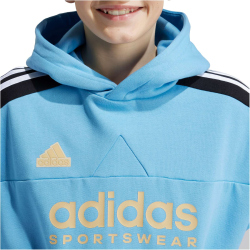 adidas Sportswear Tiro Nations Pack Hoodie Kinder 57F0 - ltblue/black/white/ha 152