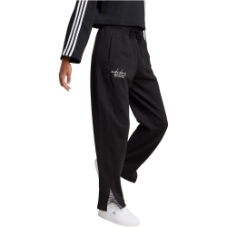 adidas Sportswear Signature Graphic Embroidery French Terry Jogginghose Damen 095A - black XS