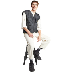 adidas Sportswear Nuganic Light Insulation Weste Herren 095A - black M