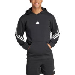 adidas Future Icons 3-Streifen Hoodie Herren 095A - black M