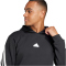 adidas Future Icons 3-Streifen Hoodie Herren 095A - black L