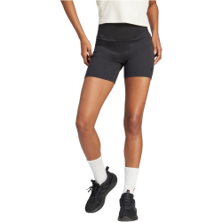 adidas Sportswear Lounge Ribbed High-Waist kurze Leggings Damen 095A - black XXS
