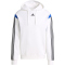 adidas Colorblock Hoodie Herren 001A - white/black M