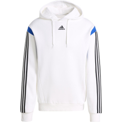 adidas Colorblock Hoodie Herren 001A - white/black XL
