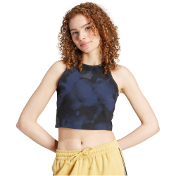 adidas Future Icons 3-Streifen Trainings-Tanktop Damen 9603 - multco/black XS