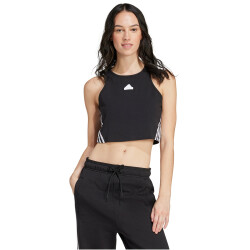 adidas Future Icons 3-Streifen Trainings-Tanktop Damen 095A - black XXS