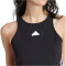 adidas Future Icons 3-Streifen Trainings-Tanktop Damen 095A - black XXS