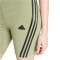 adidas Future Icons Drei-Streifen kurze Leggings Damen A98F - tengrn XS