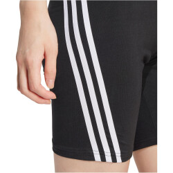 adidas Future Icons Drei-Streifen kurze Leggings Damen 095A - black XXS