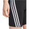 adidas Future Icons Drei-Streifen kurze Leggings Damen 095A - black XXS