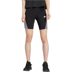 adidas Future Icons Drei-Streifen kurze Leggings Damen 095A - black XS
