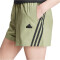 adidas Future Icons 3-Streifen Woven Freizeitshorts Damen A98F - tengrn XS