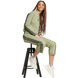 adidas Future Icons 3-Streifen Woven Jogginghose Damen A98F - tengrn XXS