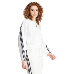 adidas Future Icons 3-Streifen Sweatshirt Damen 001A - white XS