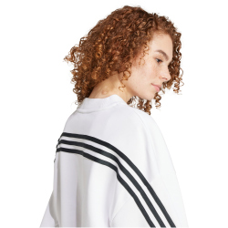 adidas Future Icons 3-Streifen Sweatshirt Damen 001A - white XS