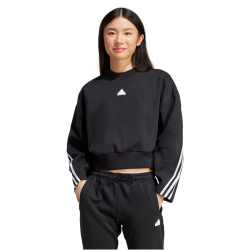 adidas Future Icons 3-Streifen Sweatshirt Damen 095A - black XXL