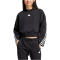 adidas Future Icons 3-Streifen Sweatshirt Damen 095A - black XXL