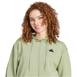 adidas Future Icons 3-Streifen Sweatjacke Damen A98F - tengrn XS