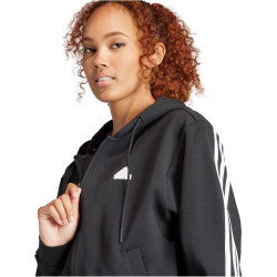 adidas Future Icons 3-Streifen Sweatjacke Damen 095A - black XL