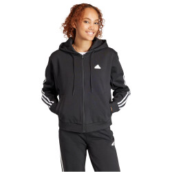 adidas Future Icons 3-Streifen Sweatjacke Damen 095A - black XL