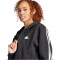 adidas Future Icons 3-Streifen Sweatjacke Damen 095A - black XL