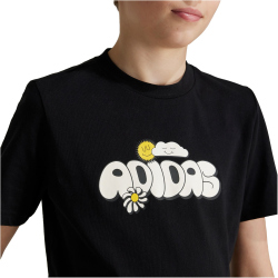 adidas Sportswear Graphic T-Shirt Kinder 095A - black 140